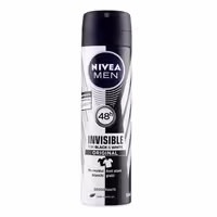 اسپری ضد تعریق نیوا NIVEA مردانه مدل BLACK WHITE INVISIBLE ORGINAL حجم 150 میل