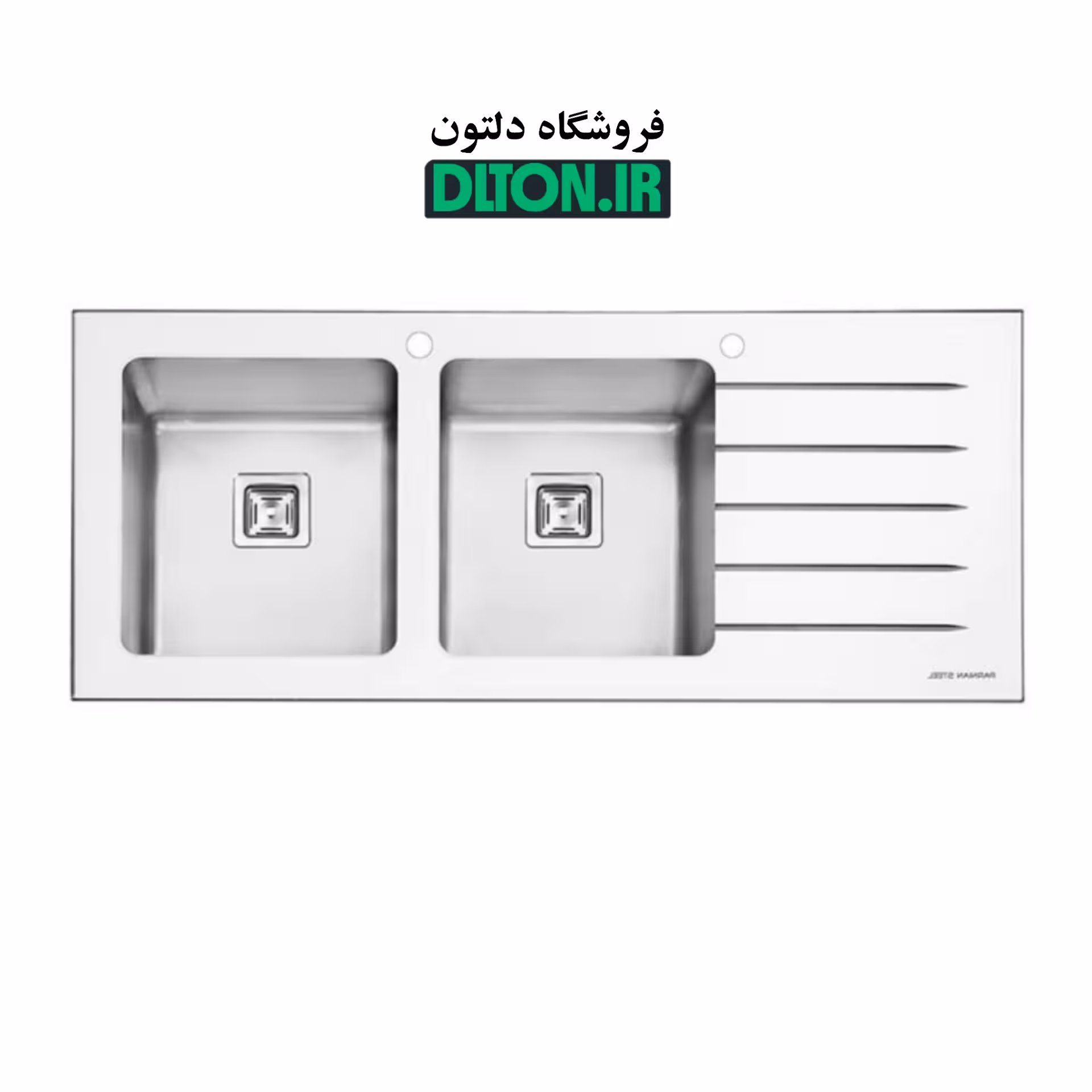 سینک پرنیان استیل PS 4106W