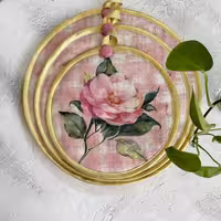 ست 3تایی دمکنی مخمل سلین لوکس - طرح 50