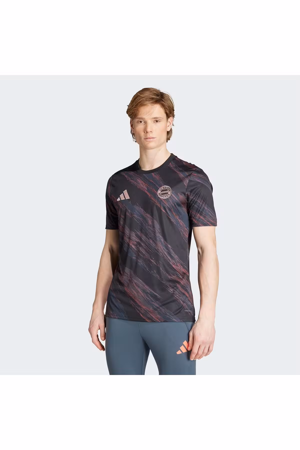 مردانه جرسی سیاه مردان FCB PRESHI adidas