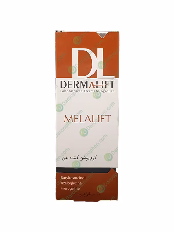 کرم روشن کننده بدن ملالیفت مناسب انواع پوست – Dermalift Melalift Body Depigmenting Cream For All Skins