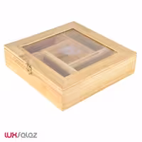 جعبه تی بگ عروس نوین مدل پنج خانه رابر