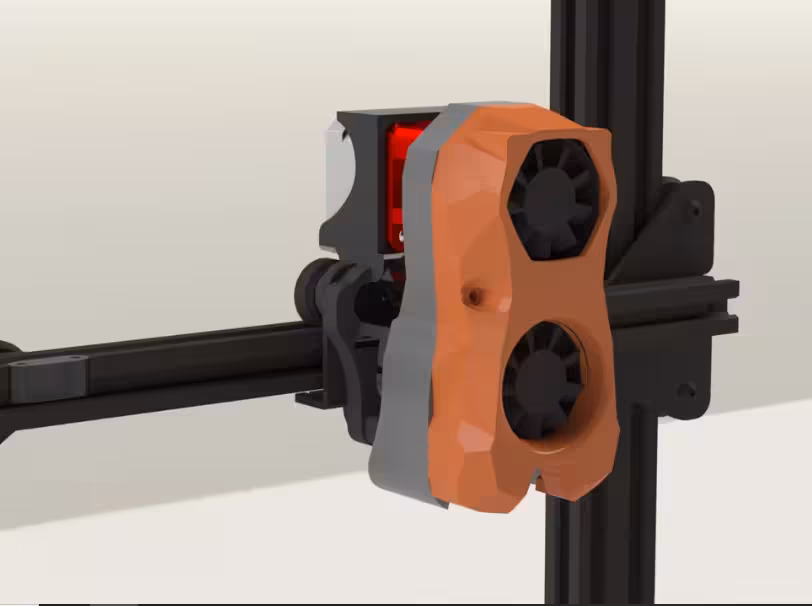 مدل سه بعدی کاور فن اندر3 (STL)