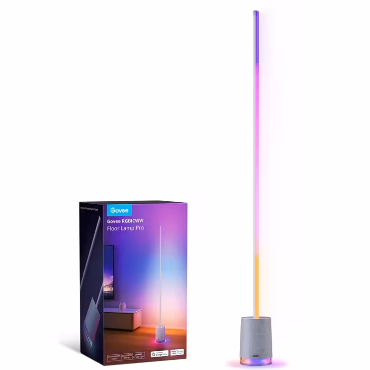GoVee RGBICWW Floor Lamp Pro – Gray