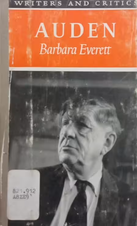 Auden | Barbara Everett