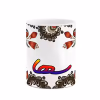 خرید ماگ-لیوان    اسم سها  سنتی گل و بته کد mgh45660