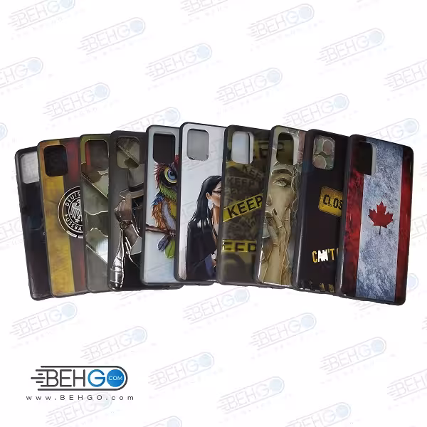 قاب A71 کاور طرح جدید دخترانه و پسرانه گوشی سامسونگ A71