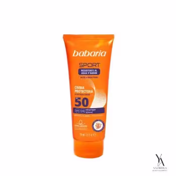 کرم ضد آفتاب اسپورت باباریا Babaria ضد آب با SPF50 حجم 75 میل