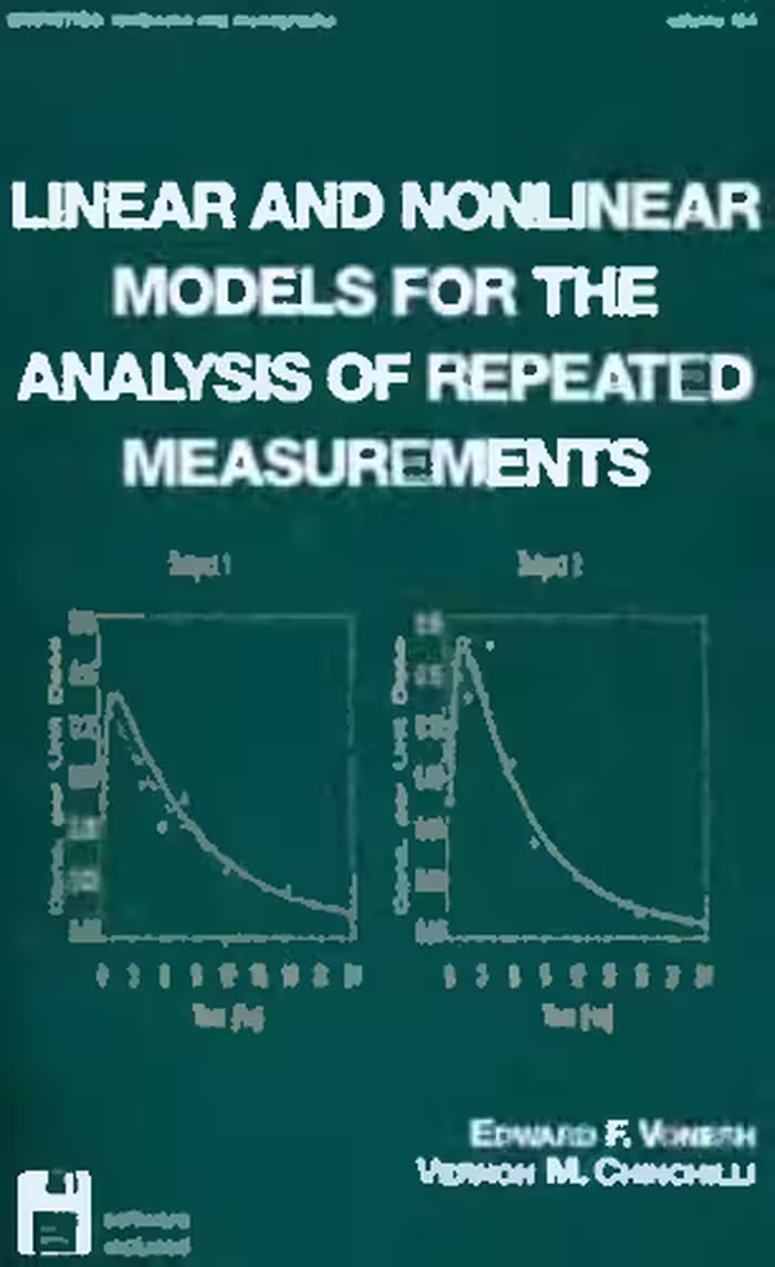 خرید و دانلود نسخه کامل کتاب Linear and Nonlinear Models for the Analysis of Repeated Measurements