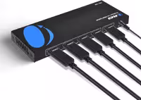 OREI HD-104 1x4 4 Ports Splitter Powered HDMI برای Full HD 1080P ( از به روز ترین و پرفروش ترین  اسپلیترهای سایت آمازون)