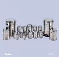 سرویس آشپزخانه 18 پارچه کمر باریک تمام استیل یونیک کد UN-4600