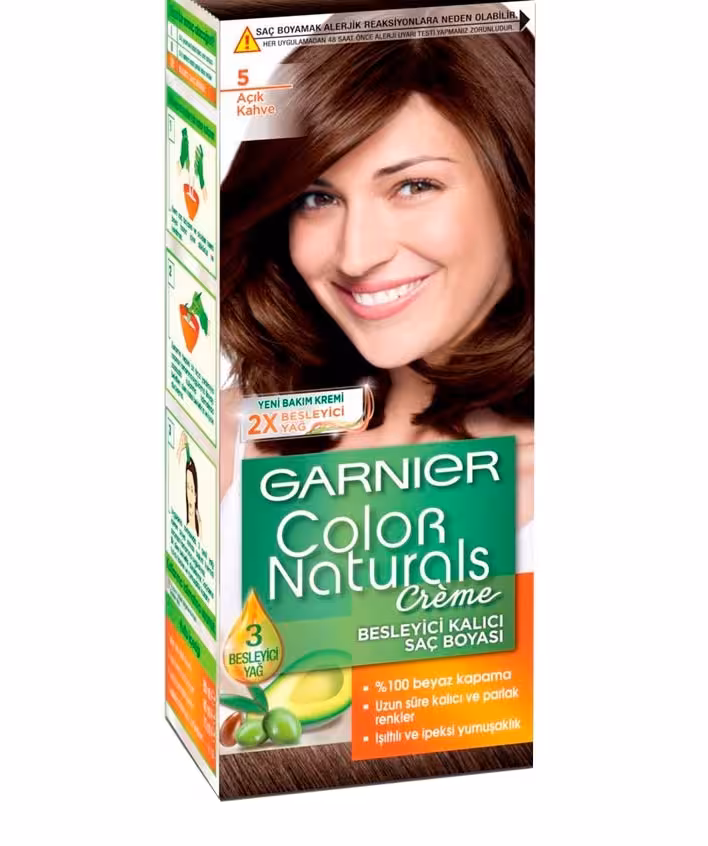 کیت رنگ موی گارنیر شماره 5 GARNIER COLOR NATURALS