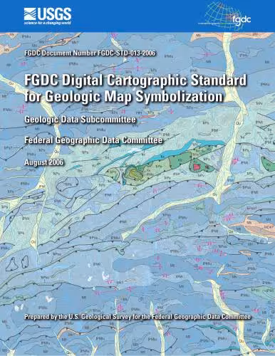خرید و دانلود نسخه کامل کتاب FGDC Digital Cartographic Standard for Geologic Map Symbolization