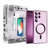 کاور مسیر مدل Magnetic Magsafe Color مناسب برای گوشی موبایل سامسونگ Galaxy S23 Ultra | کالا مکس