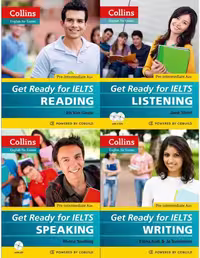 مجموعه 4 جلدی کالینز گت ردی فور آیلتس | کتاب انگلیسی Collins Get Ready for IELTS