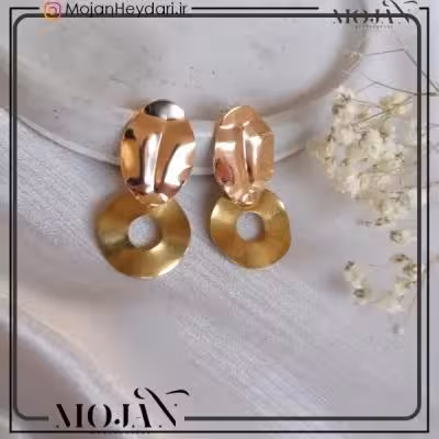 گوشواره برنج شیک کد859