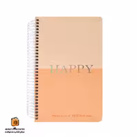 دفتر یادداشت گلبهی مدل HAPPY لانگو (Lango)