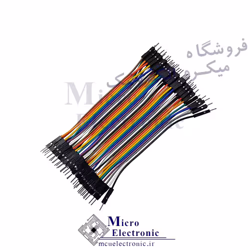 سیم جامپر 40 رشته نر به نر 10Cm