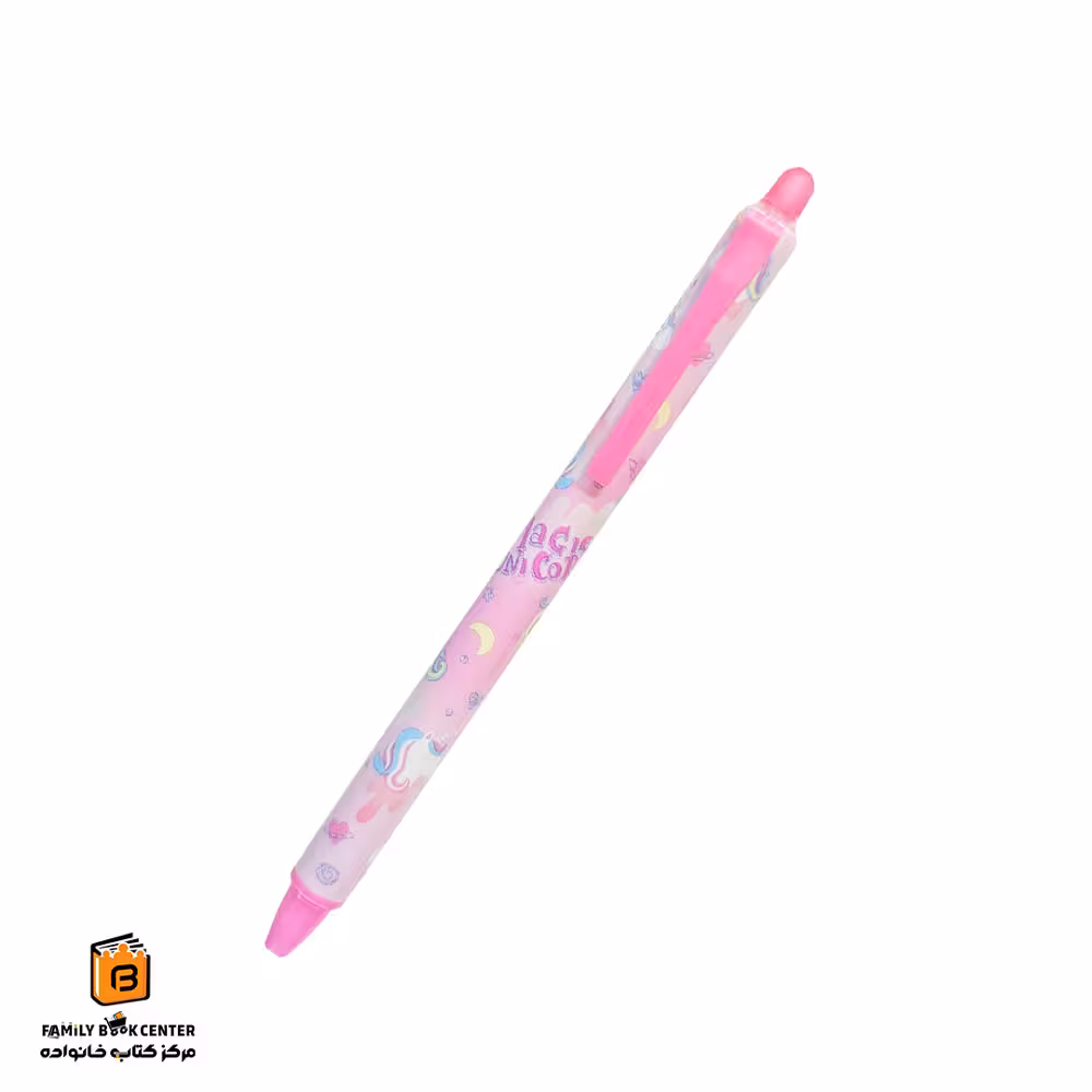 خودکار پاک کن دار صورتی فندل (FANDEL)