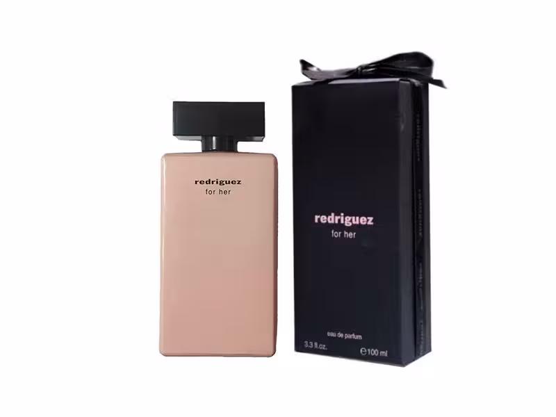 ادکلن زنانه فراگرنس ورد ردریگز فور هر صورتی Fragrance World Redriguez For Her