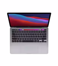 مک بوک پرو 13 اینچ M1 2020 ظرفیت 8/256 گیگابایت خاکستری مدل MYD82
