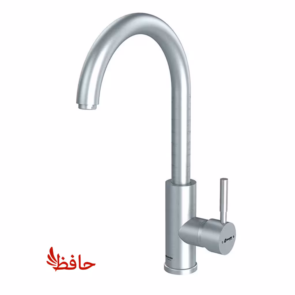 شیر ظرفشویی شودر مدل موناکو پلاس کروم مات