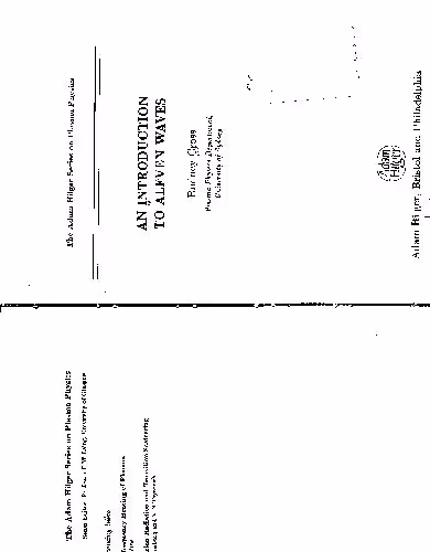 خرید و دانلود نسخه کامل کتاب an introduction to alfren waves