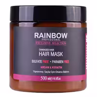 ماسک مو رینبو فاقد سولفات آرگان و کراتین RAINBOW Argan & Keratin