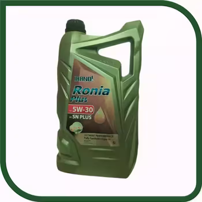 روغن موتور 5W30 ایرانول رونیا پلاس  SN  پنج لیتری پلاستیکی