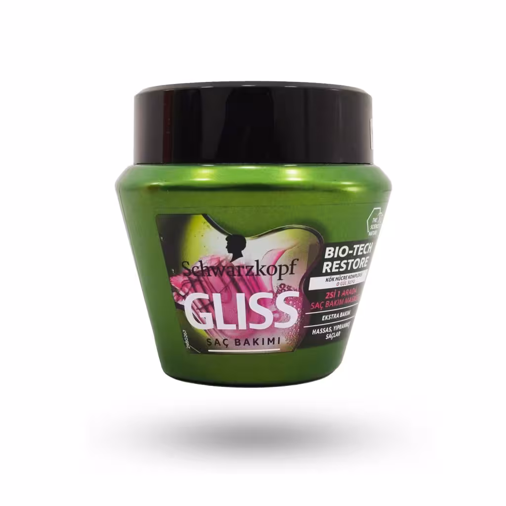مشخصات، خرید و قیمت ماسک مو گلیس GLISS مدل bio-tech مخصوص موهای آسیب دیده حجم 300 میل ⭐️ ویان مارکت