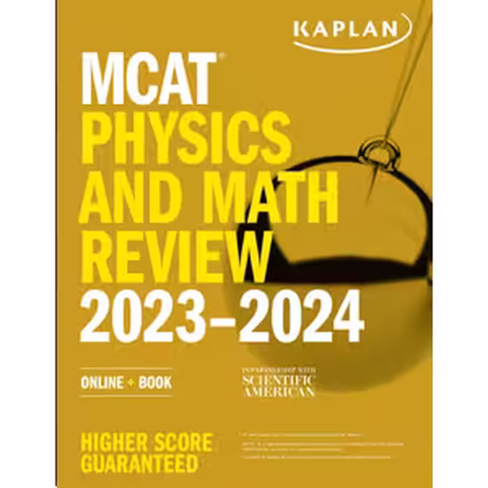 کتاب MCAT Physics and Math Review 2023-2024