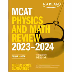 کتاب MCAT Physics and Math Review 2023-2024