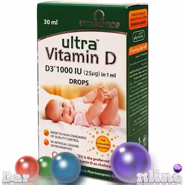 اولترا ویتامین دی ویتابیوتکس قطره30میلی لیتری
