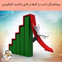 پاورپوینت ورشکستگی کسب و کارها و دلایل شکست کارآفرینان