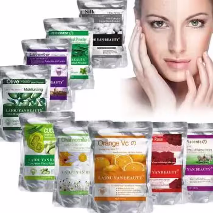 ماسک پودری لاتکسی LAION YAN BEAUTY عصاره زیتون 500 گرمی