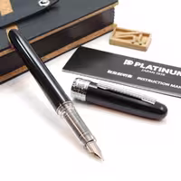 خودنویس پلاتینیوم پلیسیر مشکی PLATINUM Plaisir Black 1