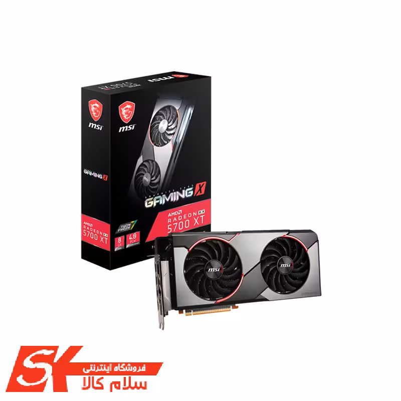 کارت گرافیک MSI مدل Radeon RX 5700 XT GAMING X با حافظه 8 گیگابایت