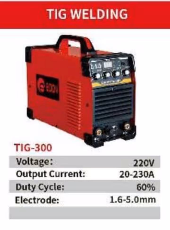 دستگاه جوش اینورتر آرگون 300 آمپر ادون مدل TIG-300