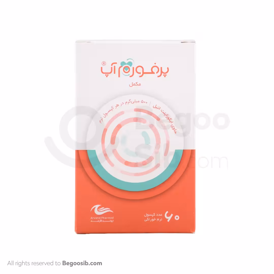کپسول پرفورم آپ 500 میلی گرم اروند فارمد 60 عدد