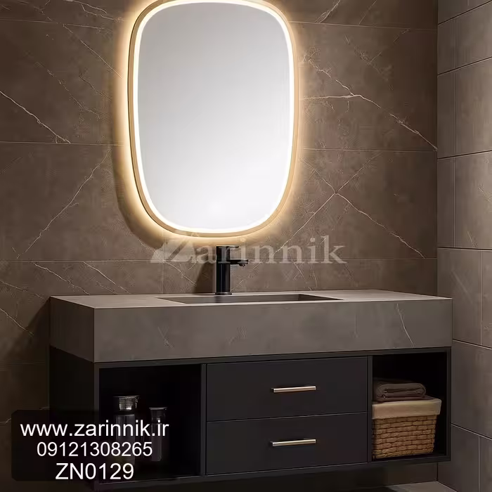 روشویی مدرن کابینتی زرین نیک کد ZN0129