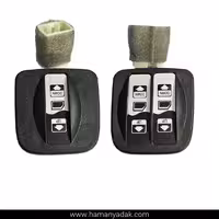 کلید شیشه بالابر لمسی پراید 131 و 132 جفتی برند فراسلی (کد FR 1961 , FR 1962)