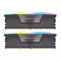 رم کامپیوتر DDR5 دو کاناله 6400 مگاهرتز CL36 کورسیر مدل VENGEANCE RGB EXPO ظرفیت 32 گیگابایت