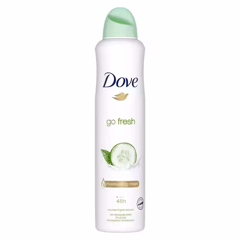 اسپری ضد تعریق داو خیار و چا سبز مدل Go Fresh