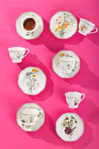 مجموعه قهوه‌ خوری 12 تکه پرسلین 6 نفره ترک - 12871