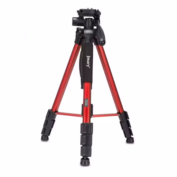 سه پایه دوربین جیماری (Jmary KP-2254 Camera Tripod (Red
