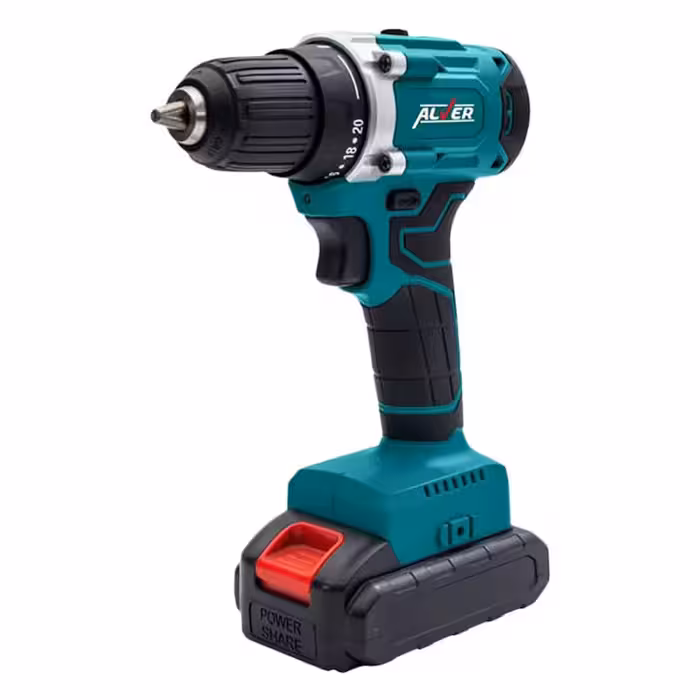 دریل پیچ گوشتی شارژی چکشی آلور مدل AV-2012