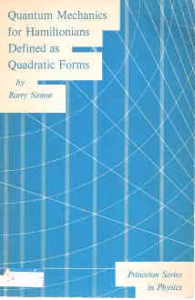 خرید و دانلود نسخه کامل کتاب Quantum mechanics for Hamiltonians defined as quadratic forms