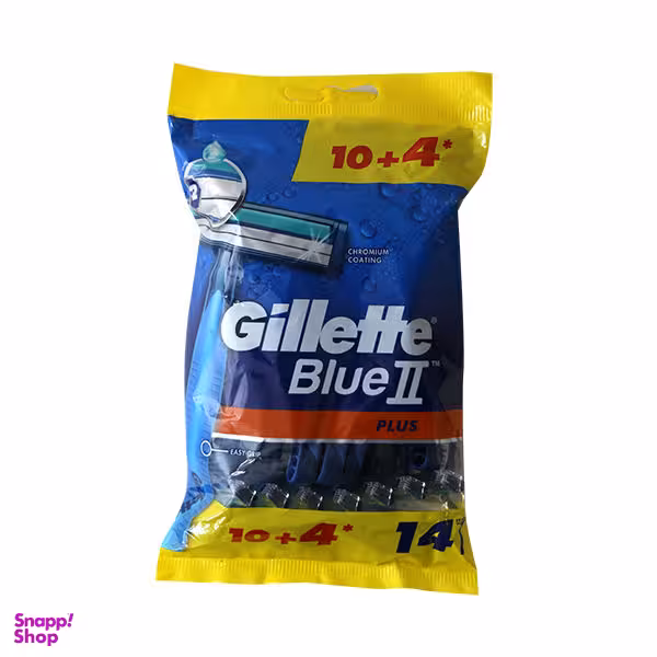 خود تراش ژیلت (Gillette) مدل بلو 2 بسته 14 عددی