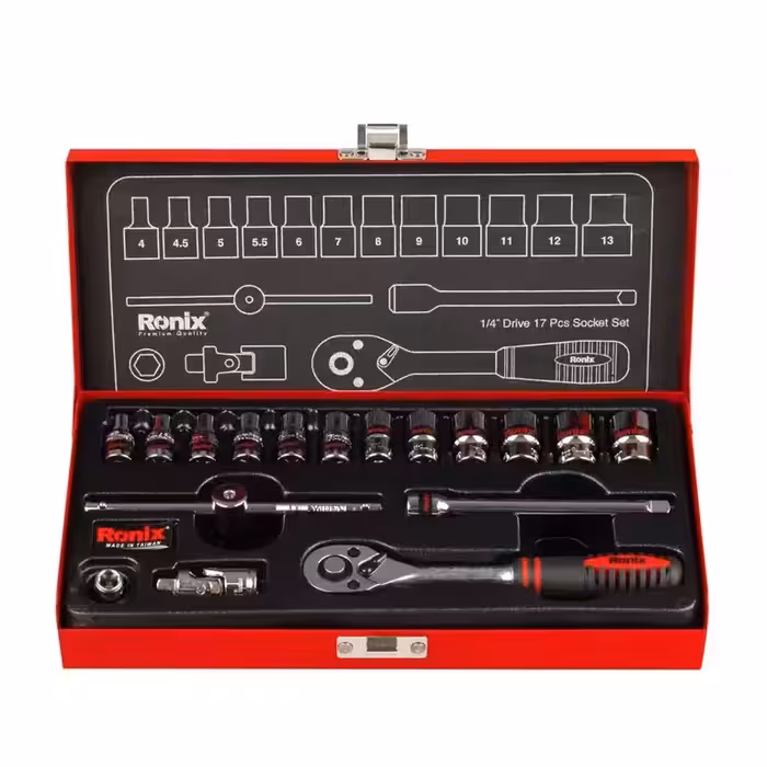 جعبه بکس 17 پارچه رونیکس مدل RH-2617