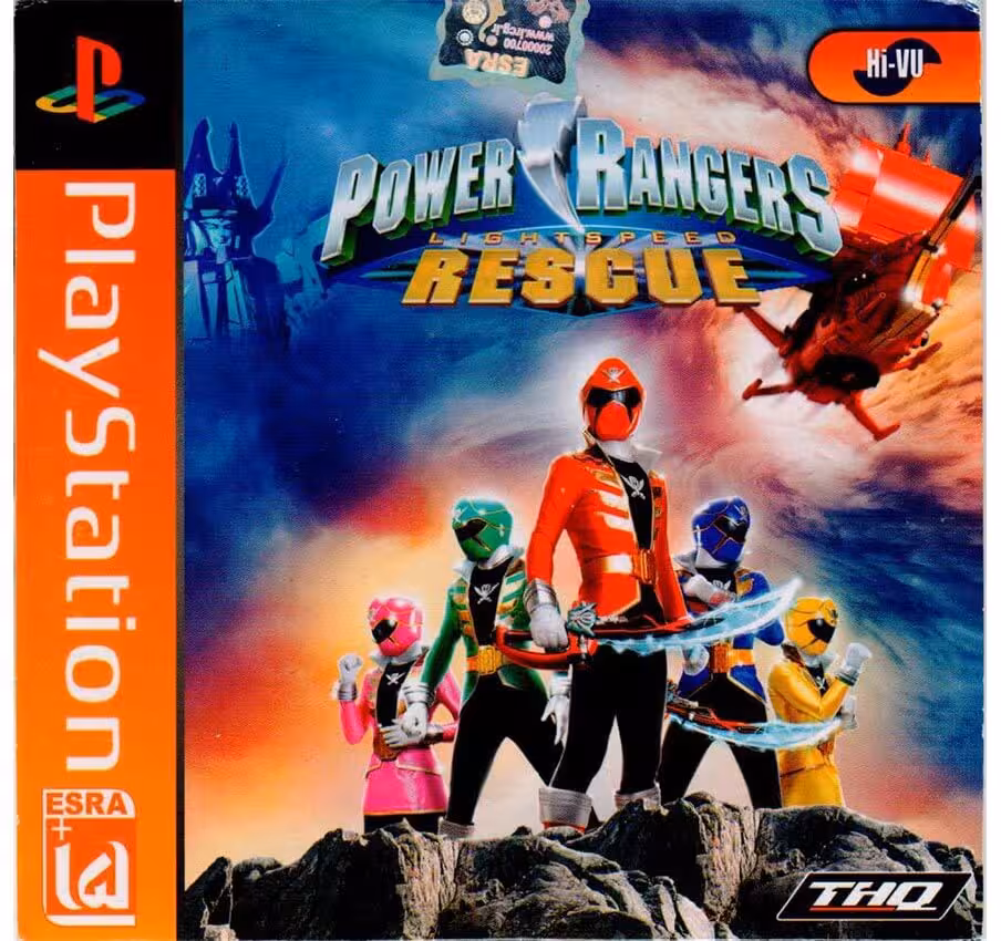 بازی POWER RANGERS PS1